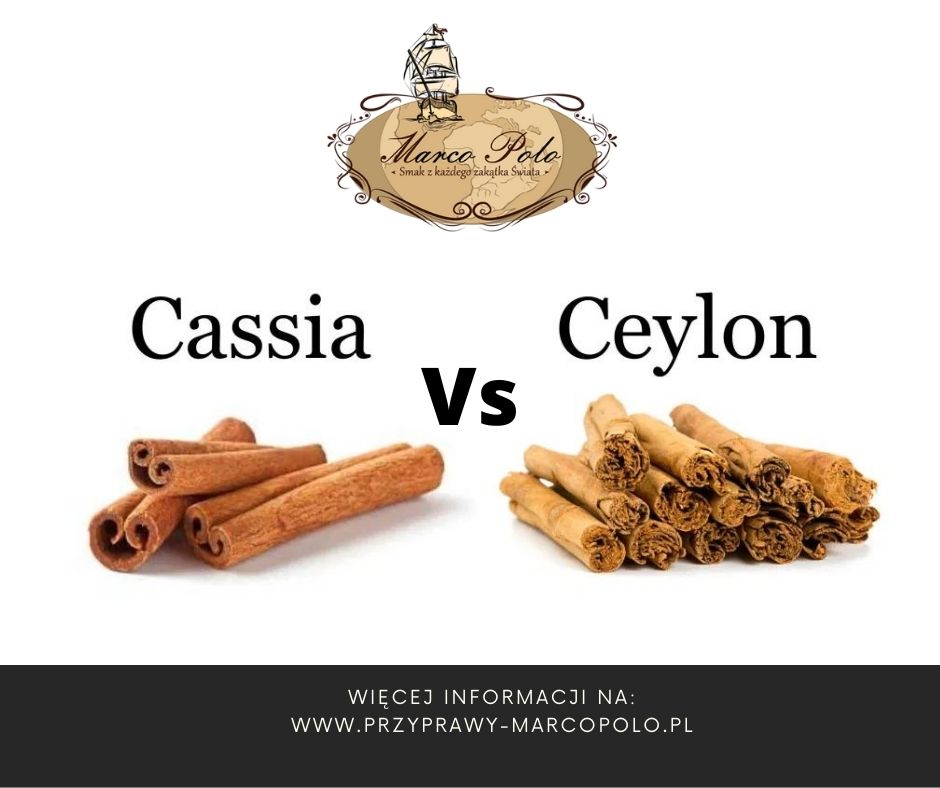 Różnice pomiędzy cynamonem cejlońskim a cassia